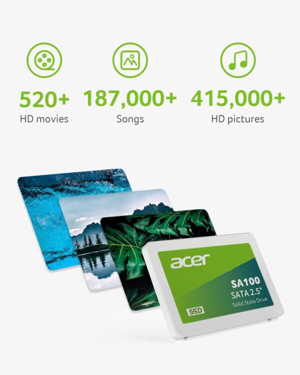 Acer 240GB SATA 2.5 inch SSD SA100 - Image 4