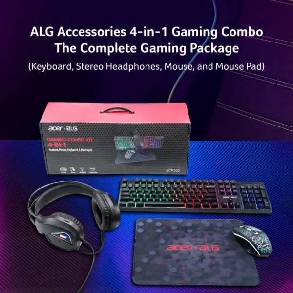 Acer 4 in 1 Wired Gaming Combo - Image 4