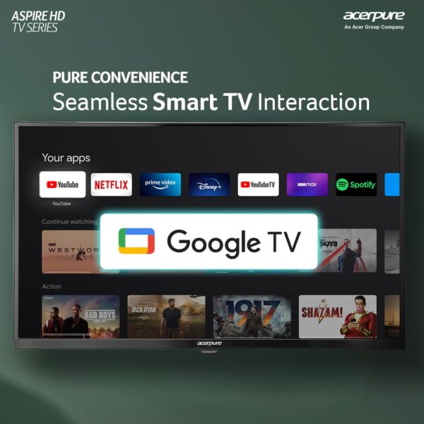 Acerpure 80 cm (32 inch) Aspire Series HD LED Smart Google TV - Image 7