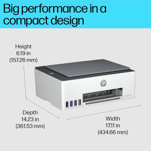HP Smart Tank 580 All-in-One WiFi Colour Wireless Solid Ink Printer - Image 5