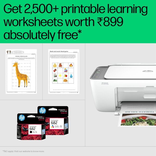 HP Ink Advantage 2876 WiFi Colour Printer - Image 6