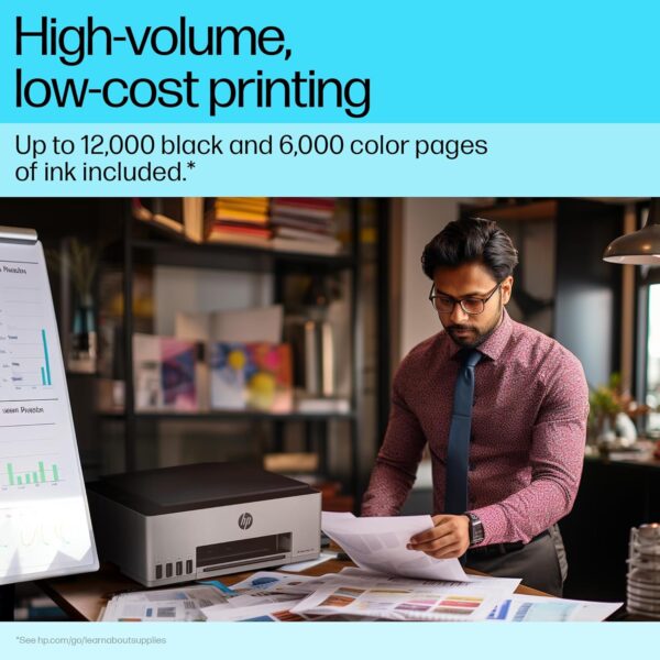 HP Smart Tank 580 All-in-One WiFi Colour Wireless Solid Ink Printer - Image 7