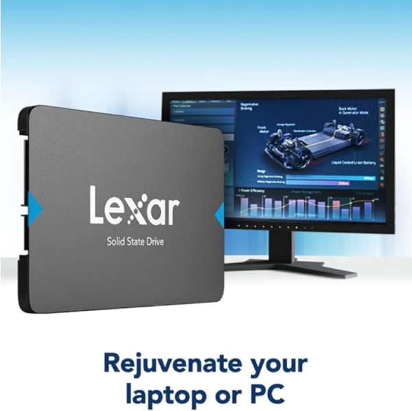 Lexar NS100 256GB 2.5 SATA 6Gb s SSD - Image 2